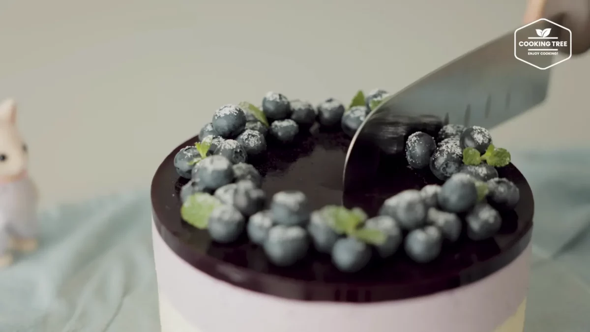 Blueberry Roll Cake Cheesecake Recipe