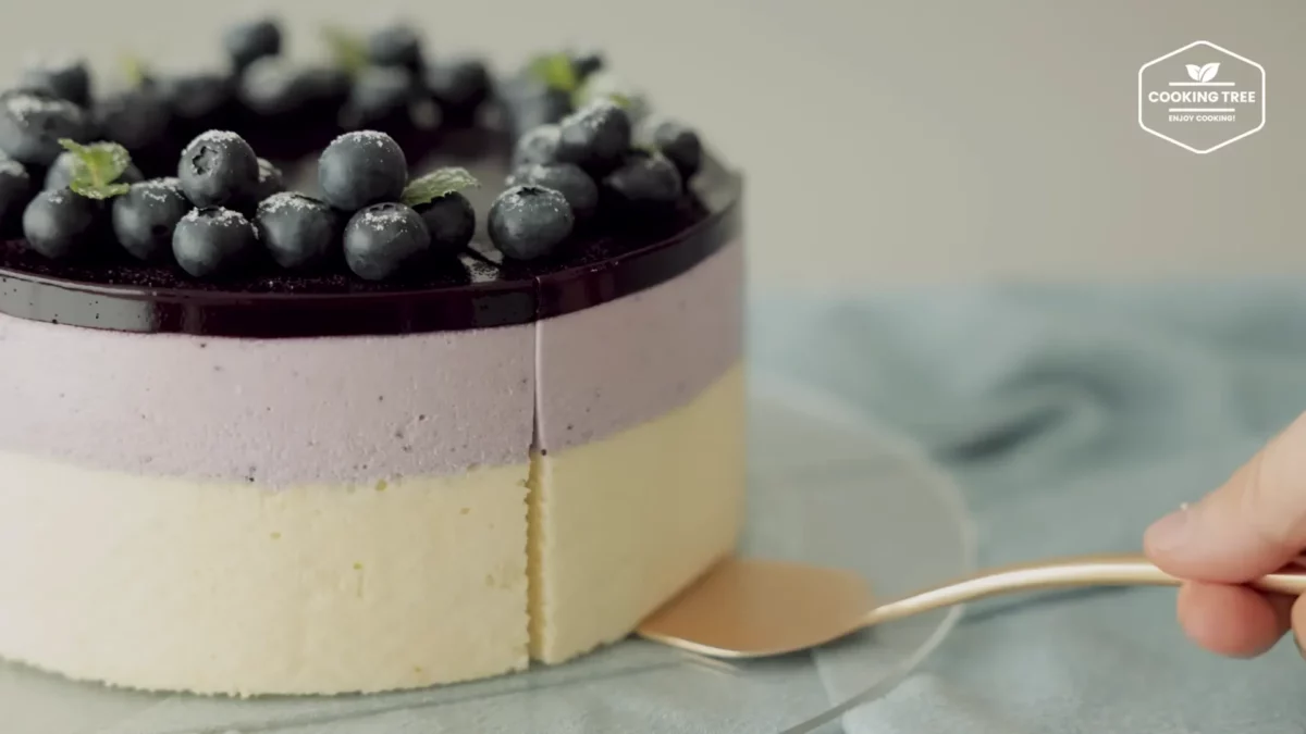 Blueberry Roll Cake Cheesecake Recipe