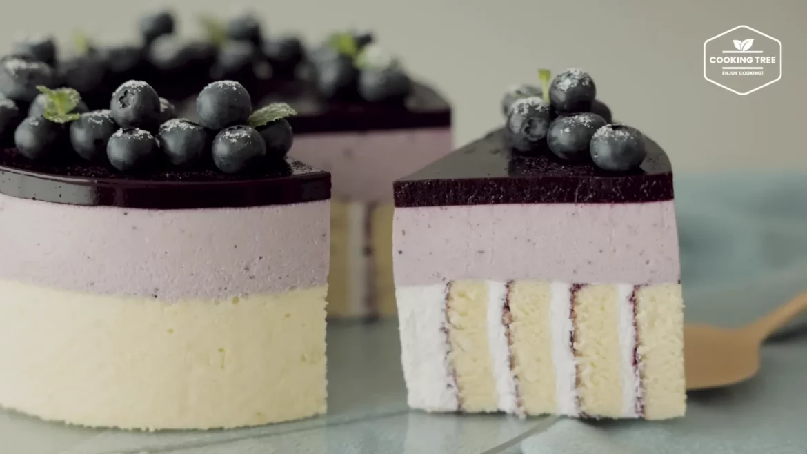 Blueberry Roll Cake Cheesecake Recipe
