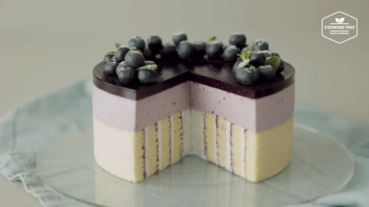 Blueberry Roll Cake Cheesecake Recipe