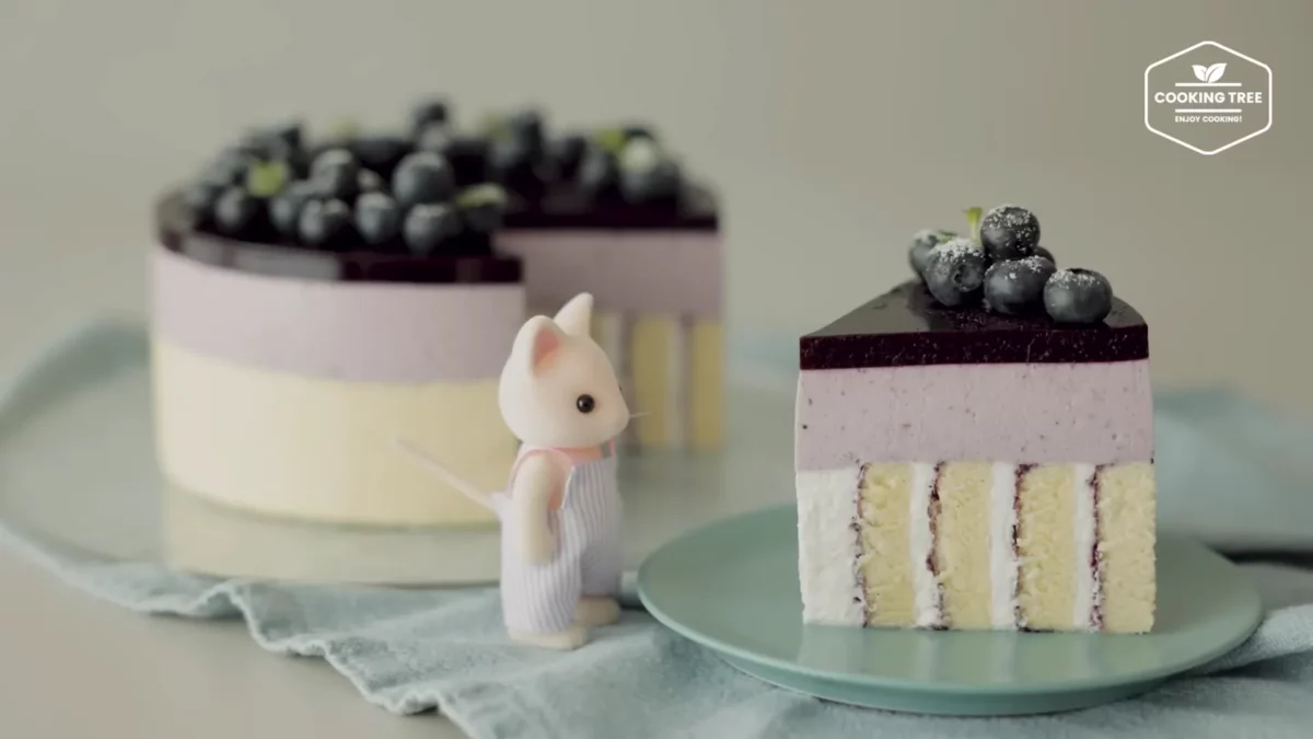 Blueberry Roll Cake Cheesecake Recipe