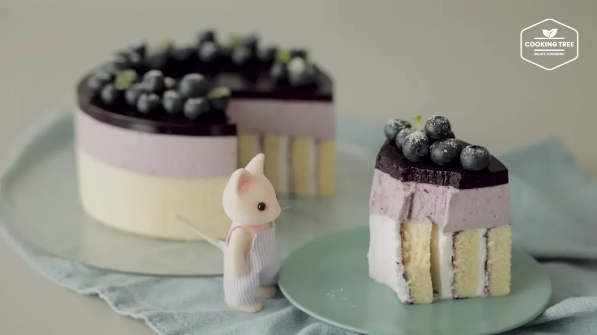 Blueberry Roll Cake Cheesecake Recipe