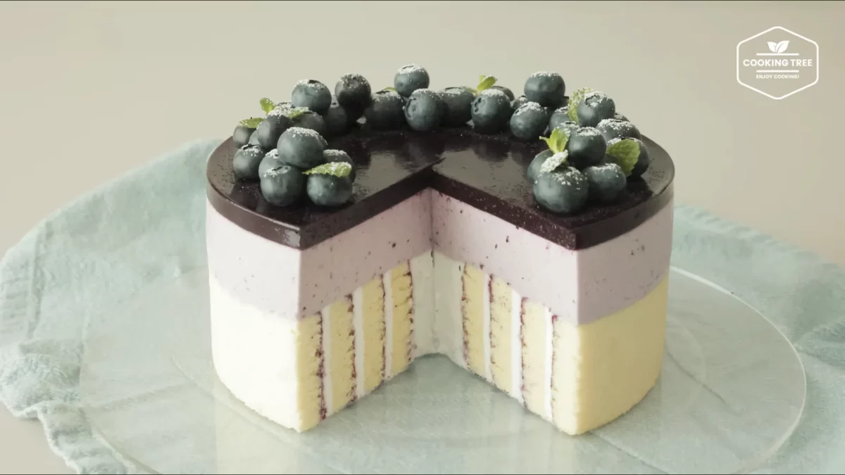 Blueberry Roll Cake Cheesecake Recipe