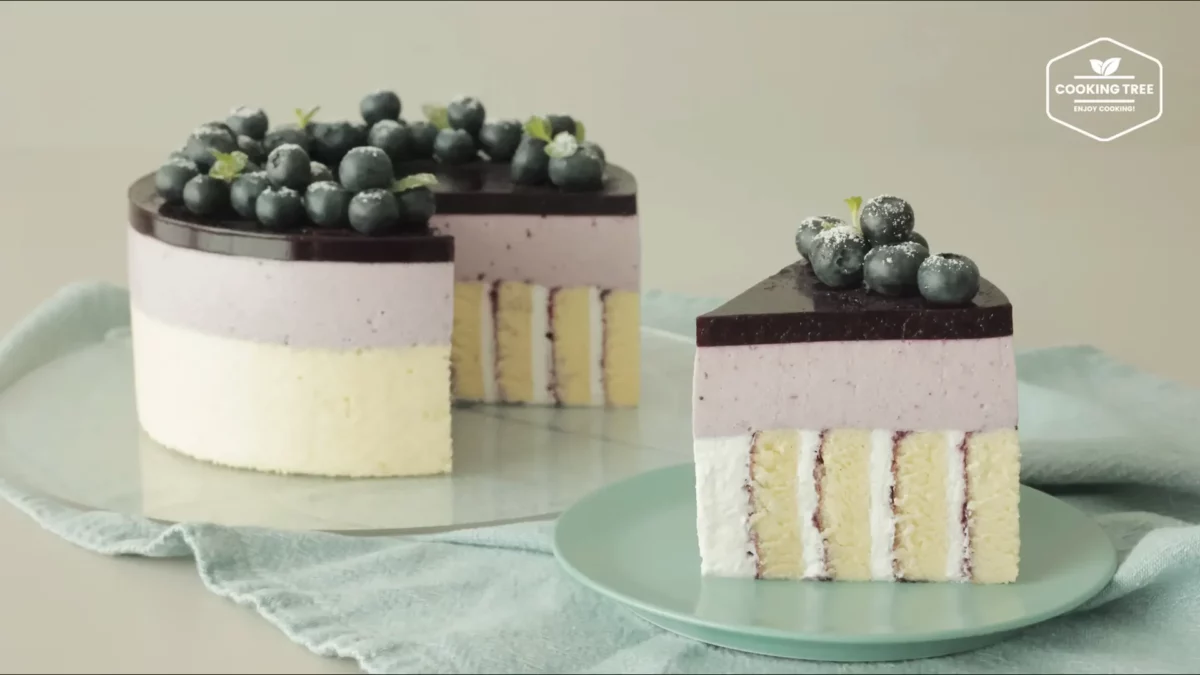 Blueberry Roll Cake Cheesecake Recipe