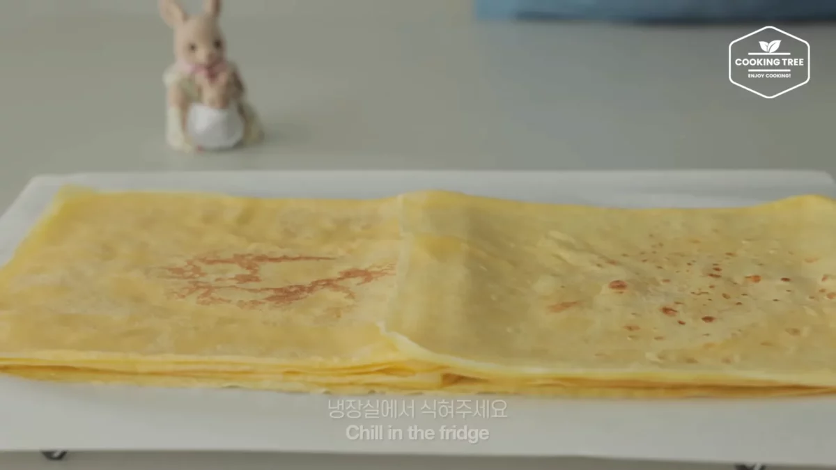 Fruit Crepe Roll Cake Recipe