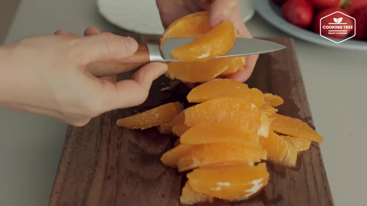 Fruit Crepe Roll Cake Recipe