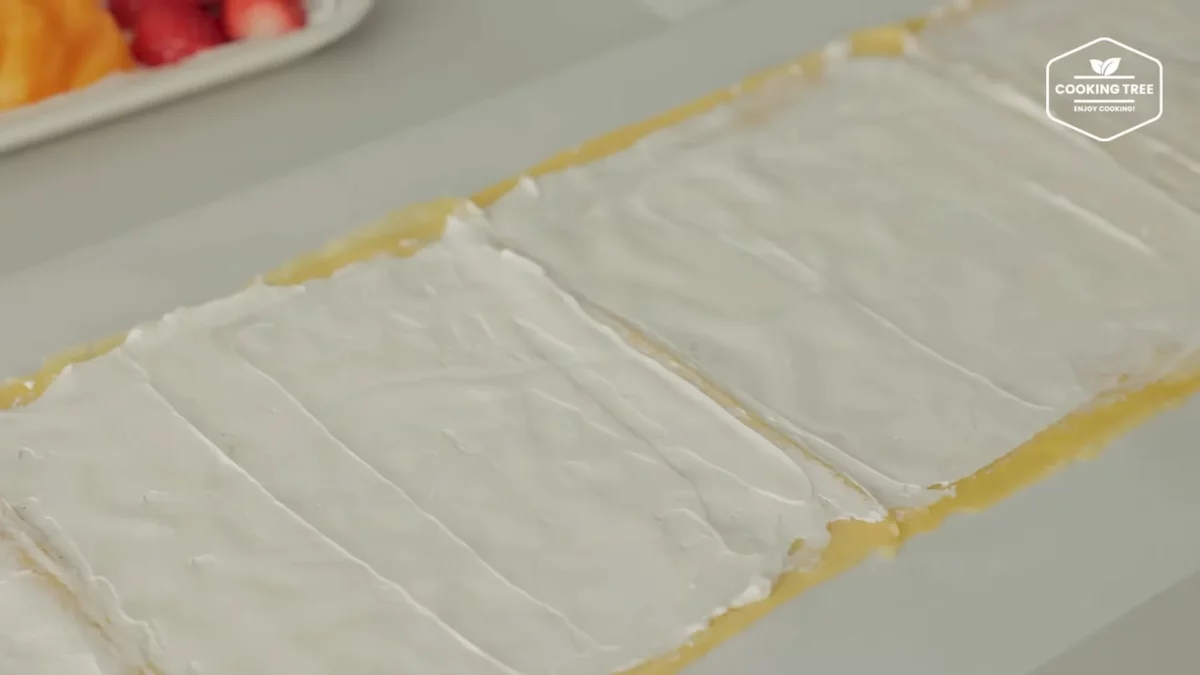 Fruit Crepe Roll Cake Recipe
