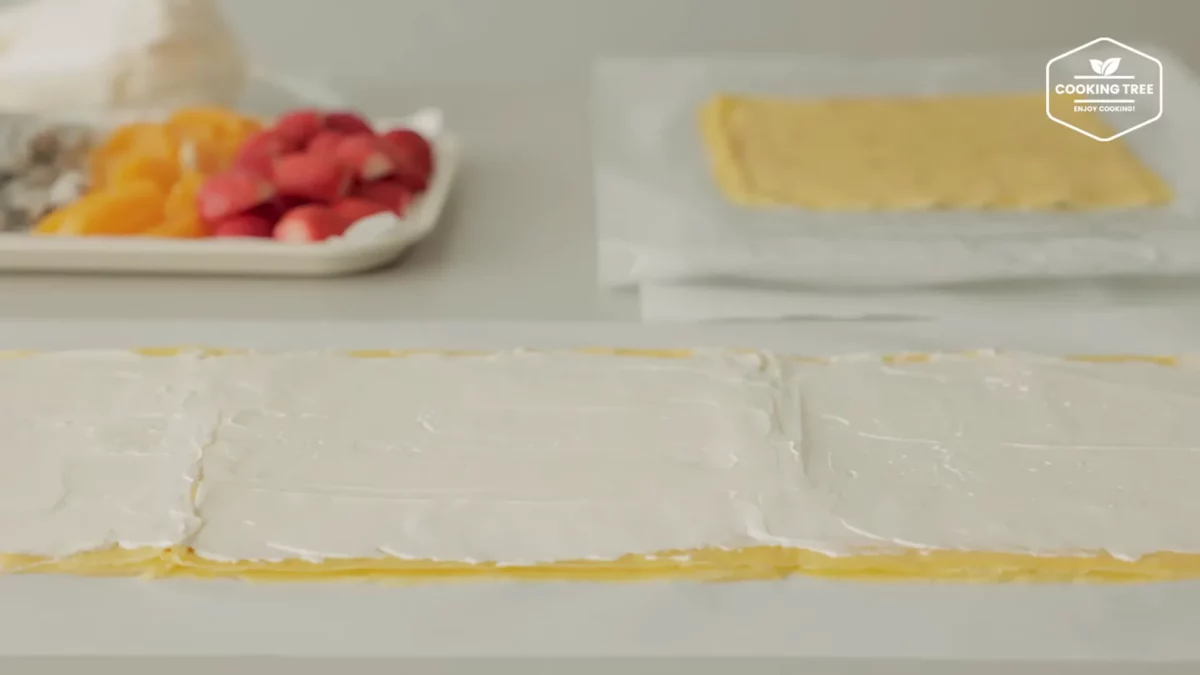 Fruit Crepe Roll Cake Recipe